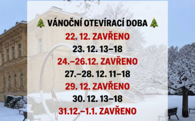 Vánoční otevírací doba