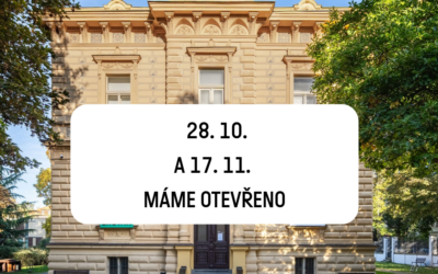 Na státní svátek 28. října máme otevřeno!
